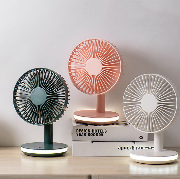 Mini USB Night Light Fan